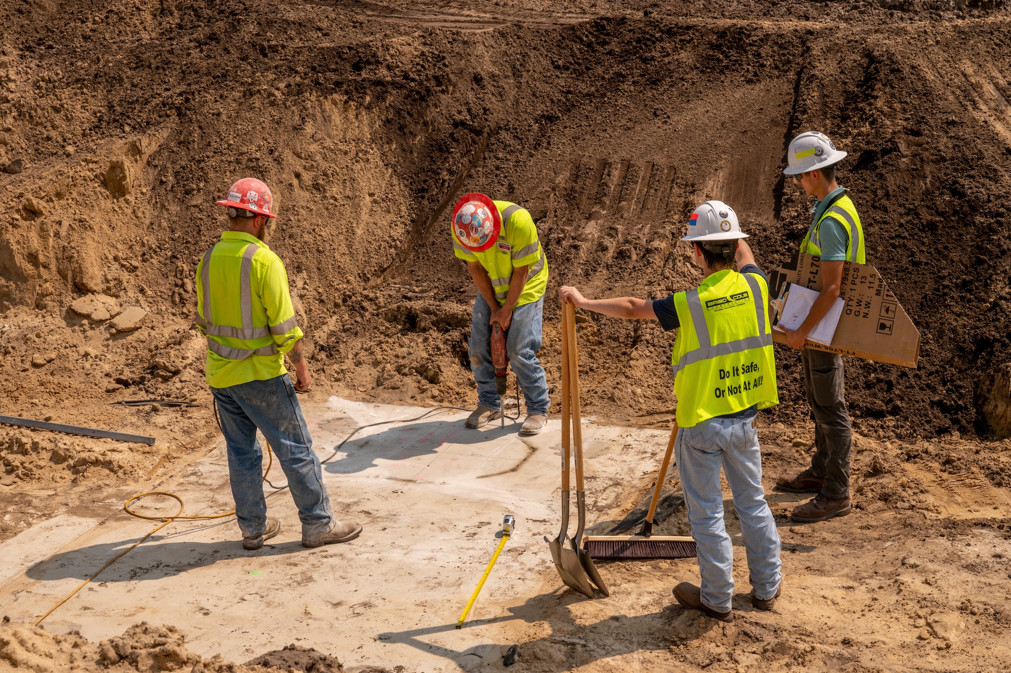 Construction continues on Zone 1 at Tyndall Air Force Base