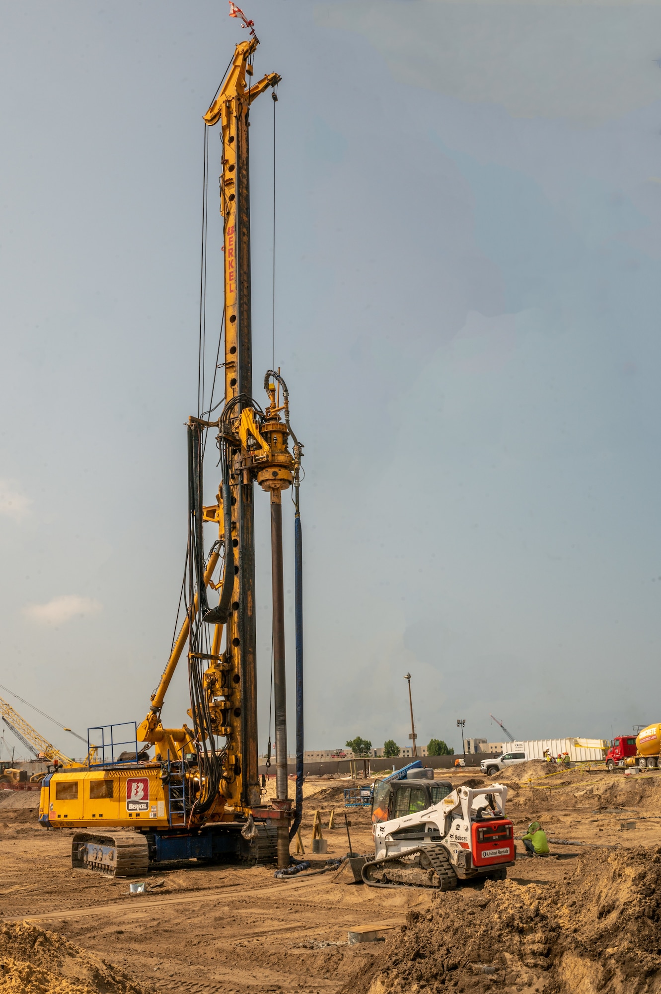 Construction continues on Zone 1 at Tyndall Air Force Base