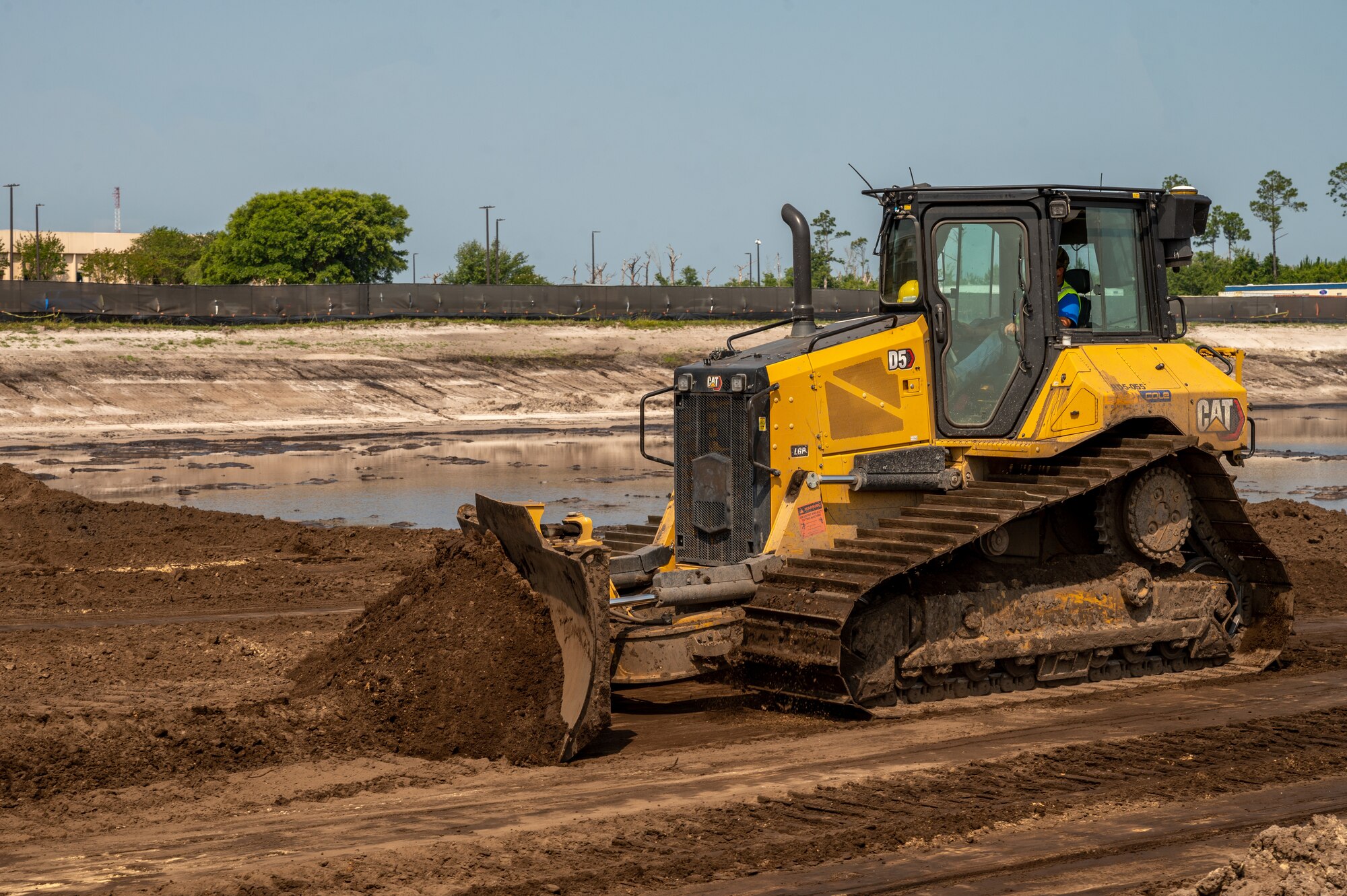 Construction continues on Zone 1 at Tyndall Air Force Base