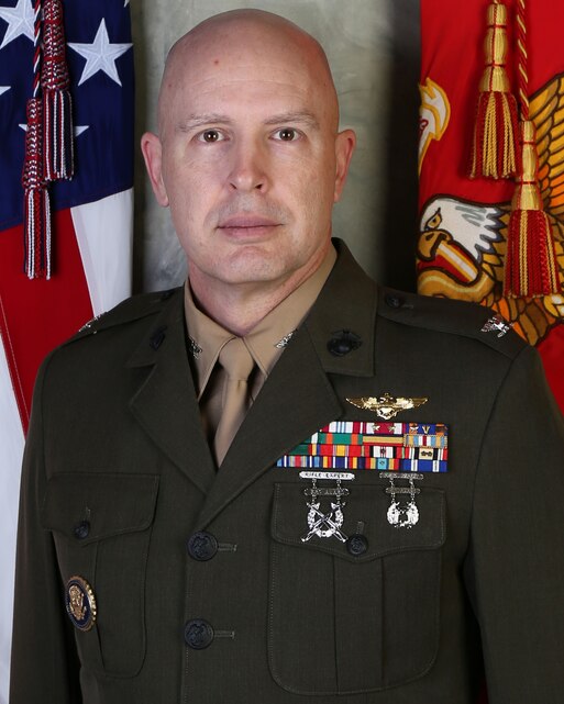 Colonel David M. Fitzsimmons > 2nd Marine Aircraft Wing > Command Biography