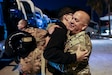 Father and son reunite on military overseas mission