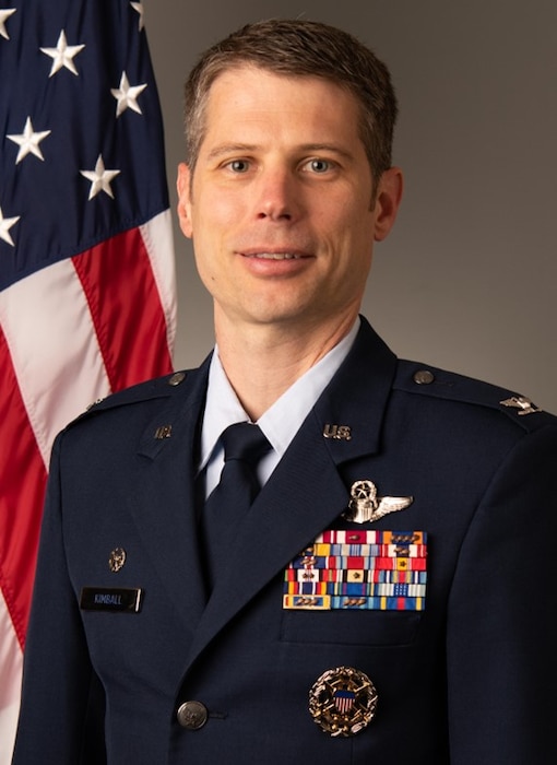Official photo of Colonel Mark E. Kimball