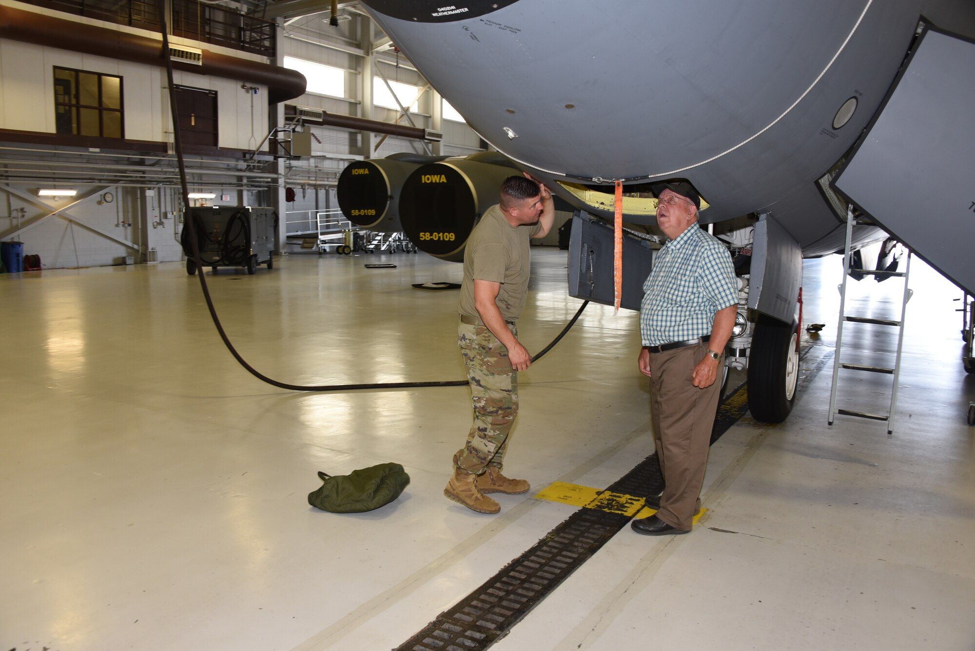 KC-135 nose