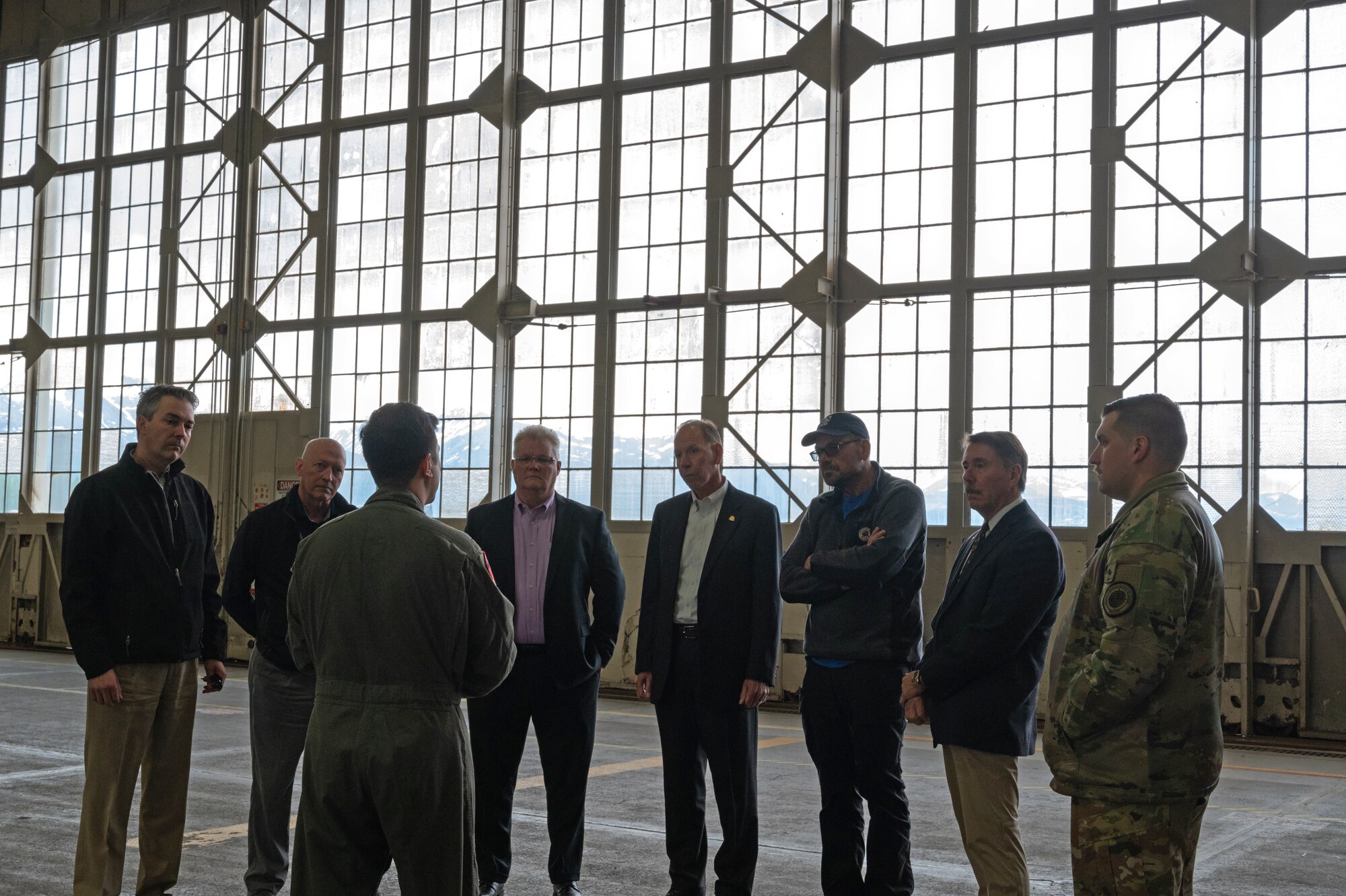 A group of six civic leaders toured RF-A to see firsthand of the joint and multilateral exercised to provide realistic training essential to the continued development and improvement of combined and joint interoperability in a simulated combat environment.