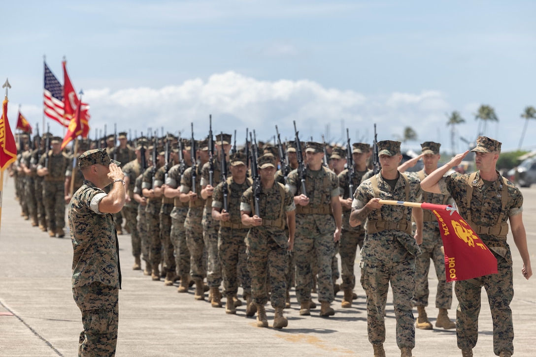 MWSS 174 Change of Command