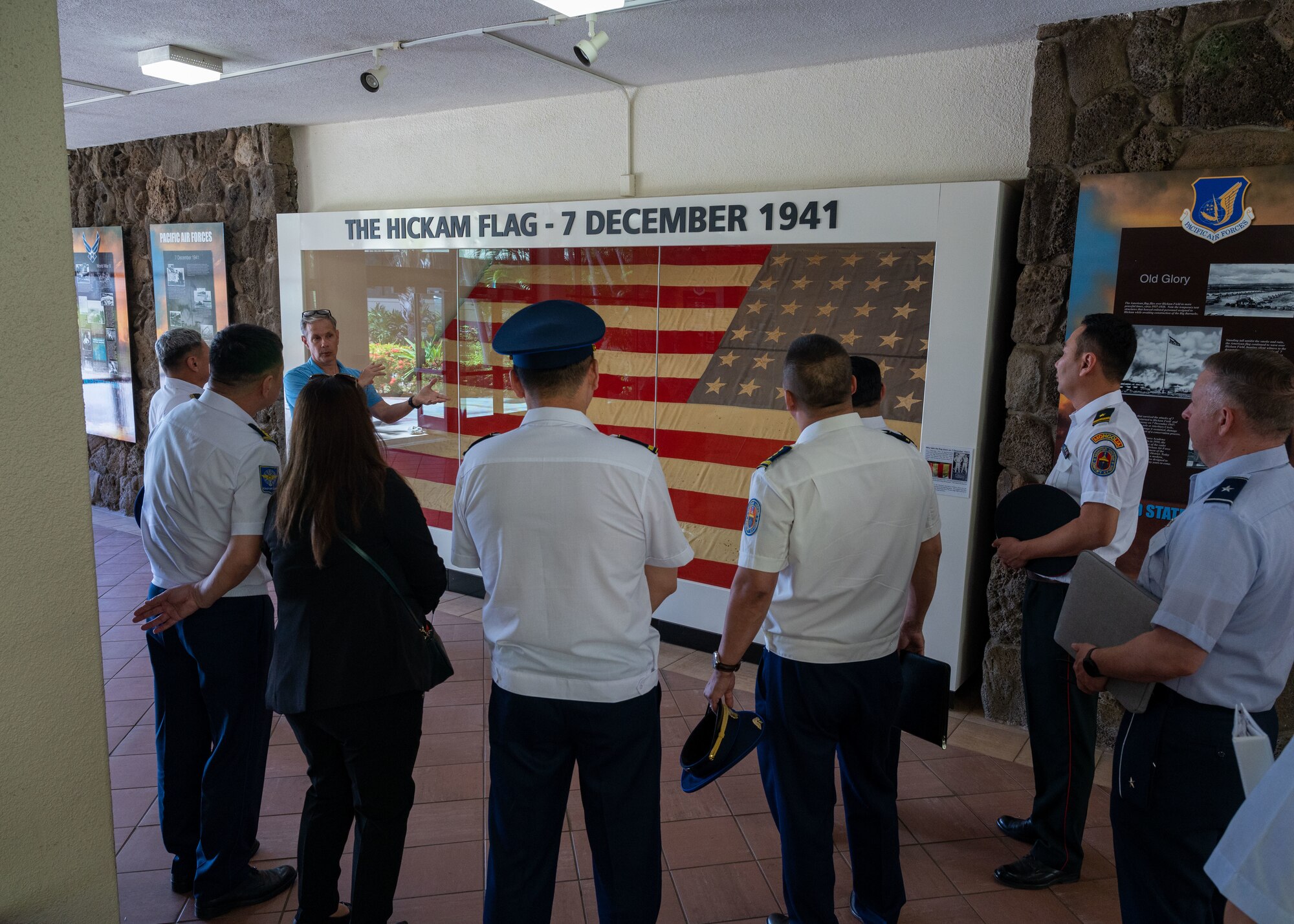 Photo of U.S. Air Force and Mongolian Armed Forces Air Force Command leaders attending events during an Airman-to-Airman Talk event.