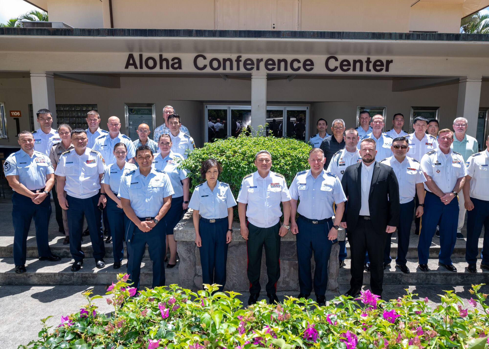 Photo of U.S. Air Force and Mongolian Armed Forces Air Force Command leaders attending events during an Airman-to-Airman Talk event.