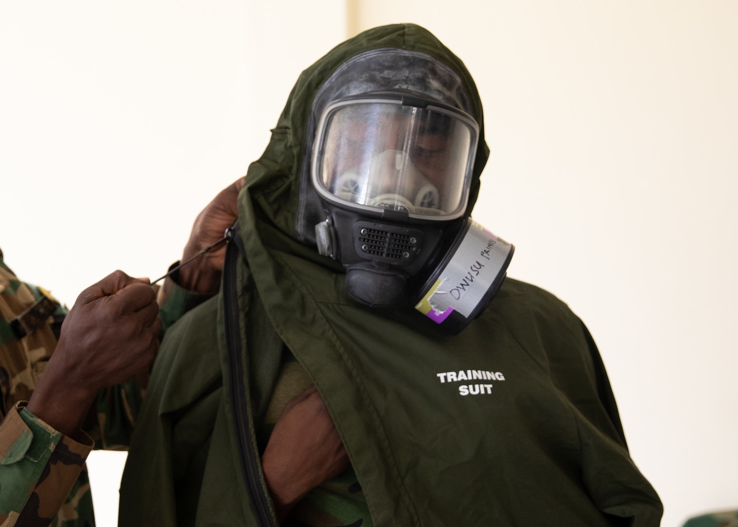 Utah National Guard Soldiers from the Homeland Response Force – Chemical, Biological, Radiological and Nuclear Task Force trained with Ghana Armed Forces as part of Exercise African Lion 2023 May 31-June 14.