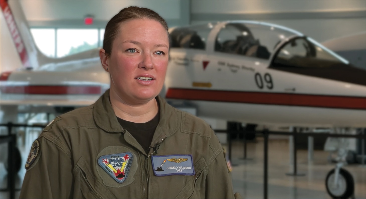 Cmdr. Jocelyn K. Liberg, Navy
Current Time Sensitive Strike deputy program manager with the Direct and Time Sensitive Strike Weapons Program Office; F/A-18 Hornet pilot; U.S. Naval Test Pilot School graduate; former test pilot with VX-31