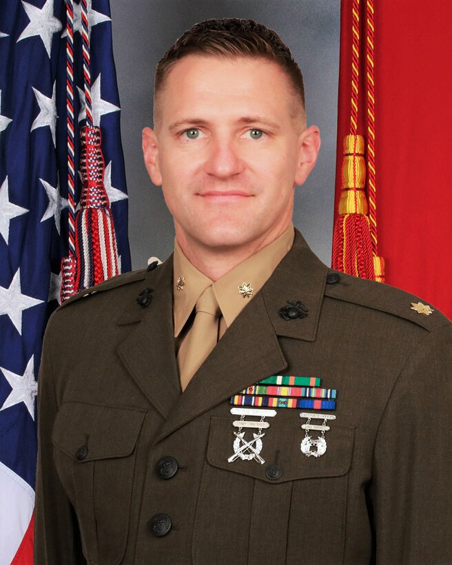 Maj. Krueger Command Photo