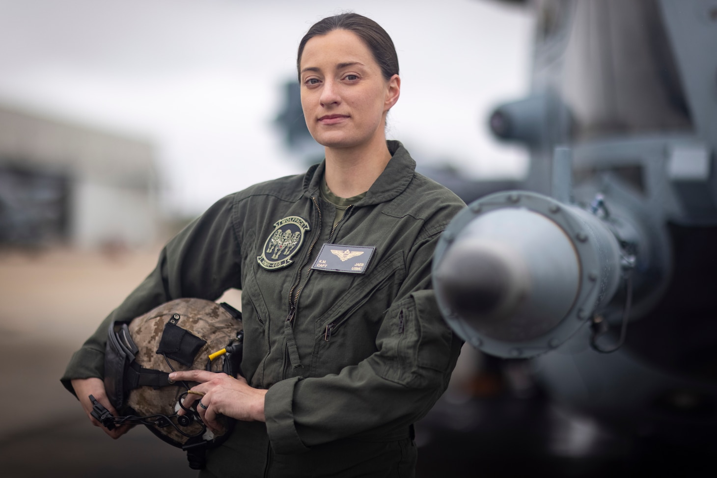 Capt. Karah “Gobbles” Jaeb, Marine Corps
Current Sections Leader and Night Operations Instructor, CH-53K pilot with HMH-466