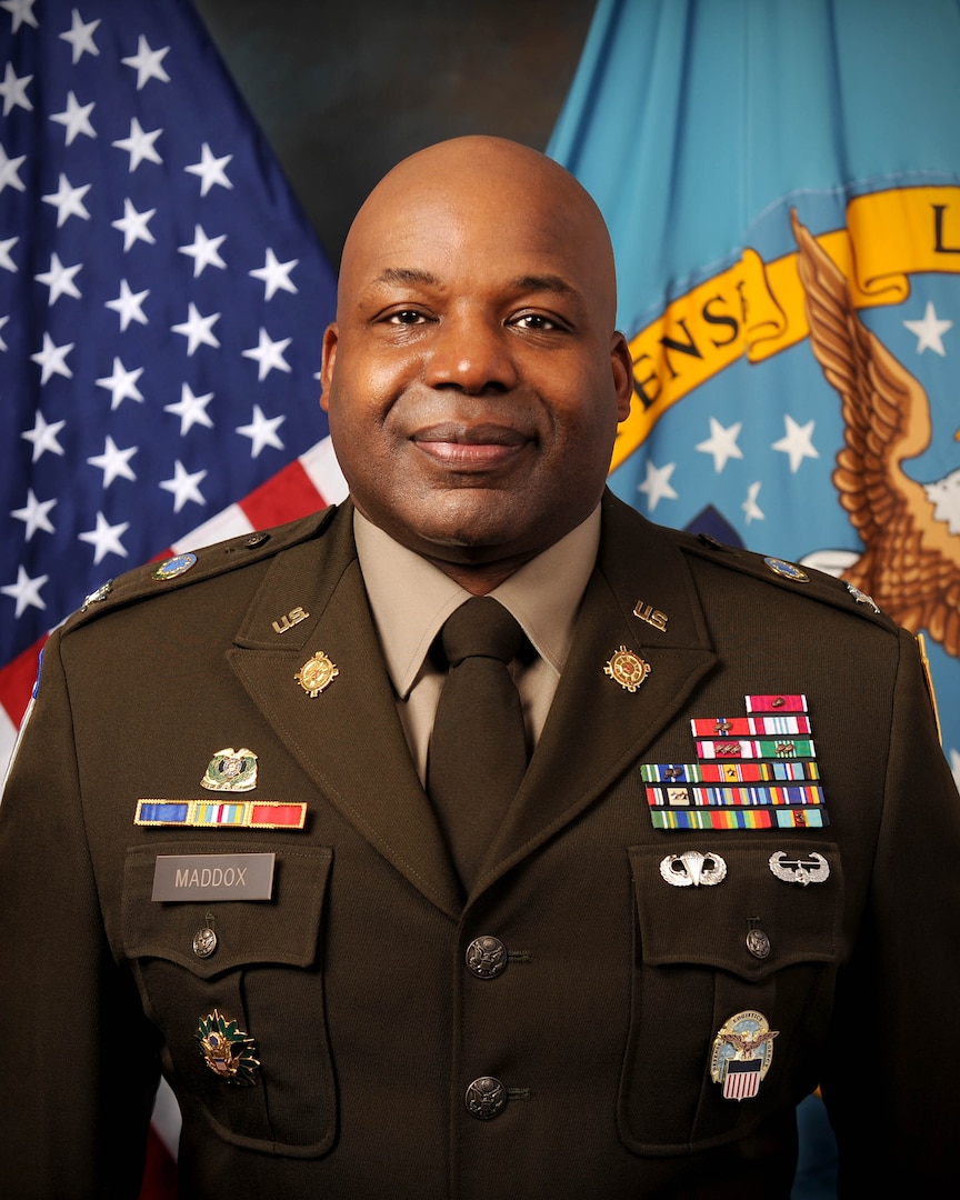 Army Col. Landis Maddox, DLA Troop Support Commander