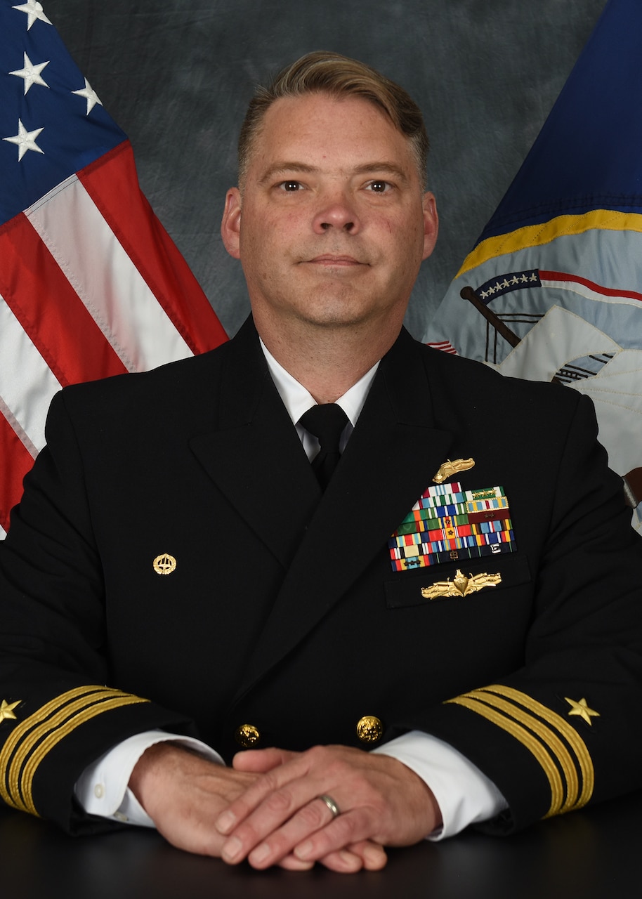 Cmdr. Craig M. Gilkey, Commanding Officer, Naval Computer & Telecommunications Station Hampton Roads (NCTS HR)