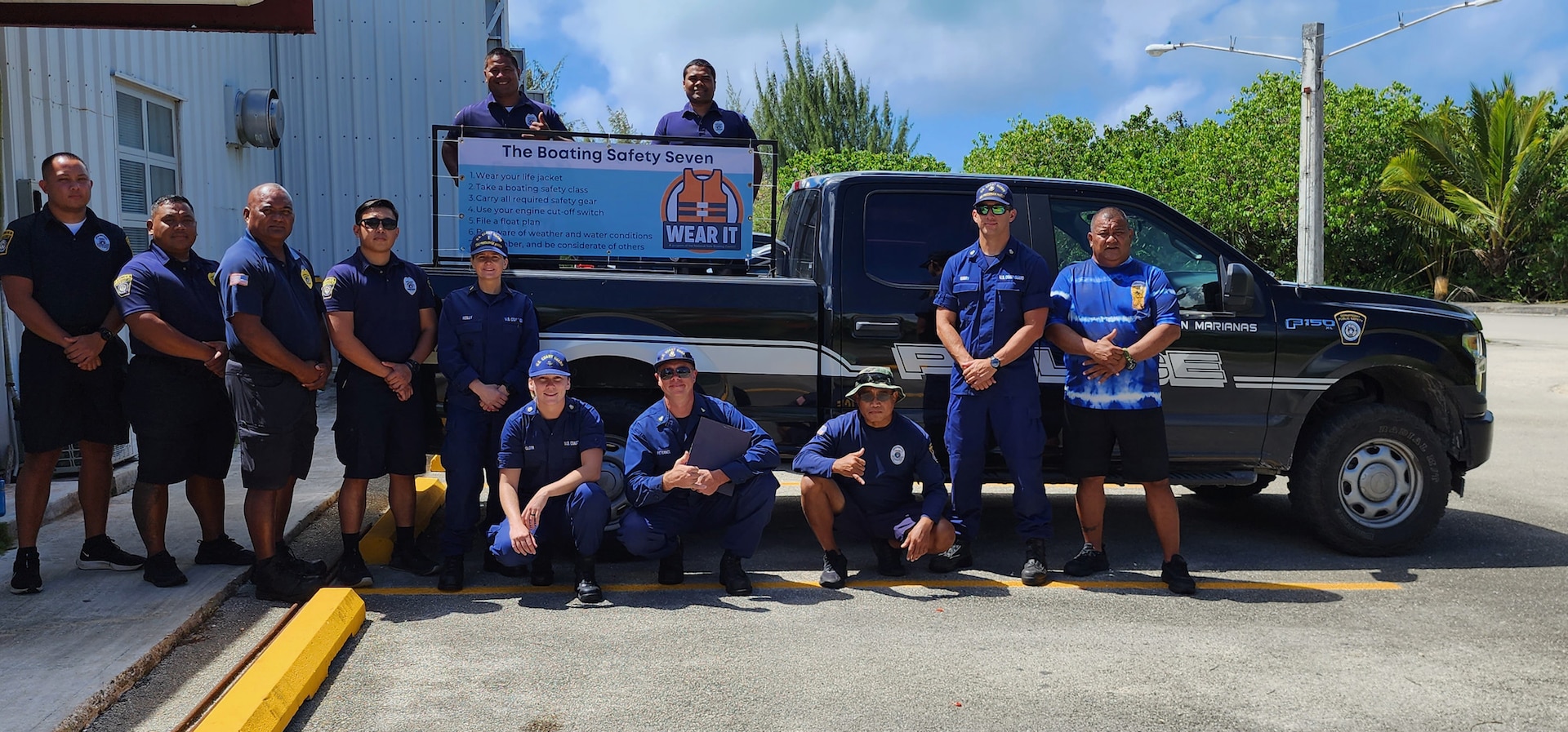 USCGC Frederick Hatch (WPC 1143) recognizes boating safety in Northern Mariana Islands