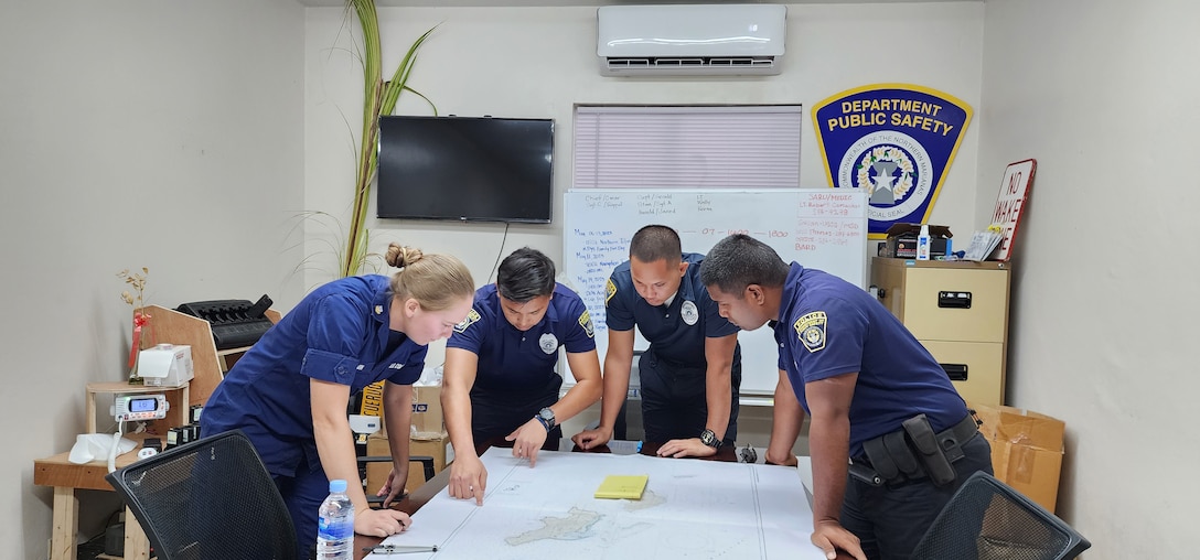 USCGC Frederick Hatch and CNMI agencies train together