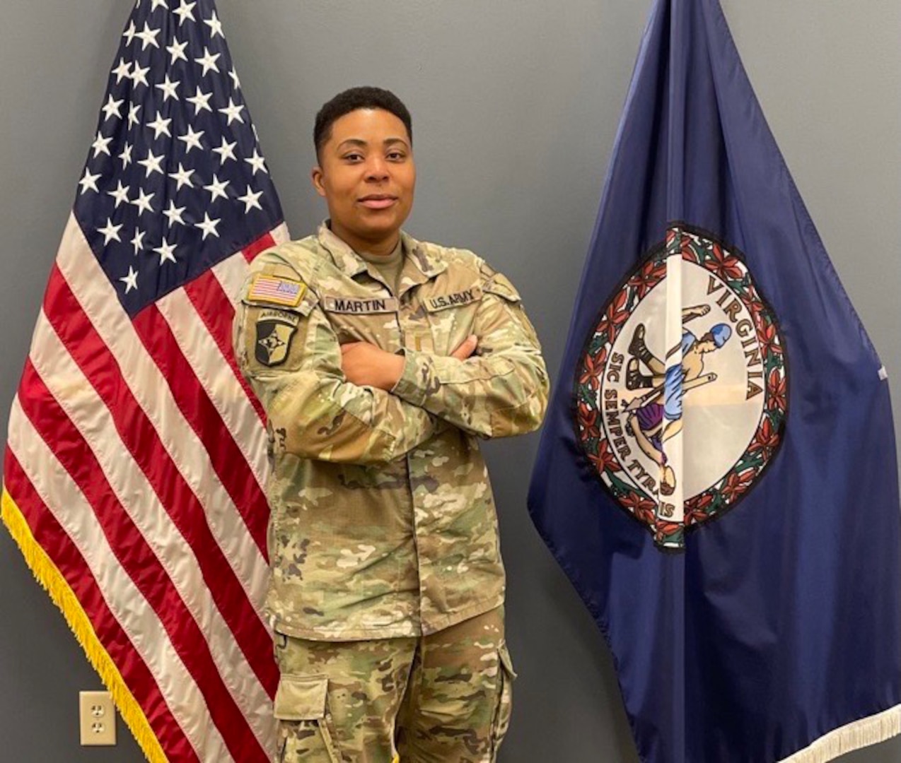 Over nearly a decade and a half serving in the Virginia Army National Guard, 2nd Lt. Elizabeth Martin gained four military occupational specialties as an enlisted Soldier before commissioning as a field artillery officer.