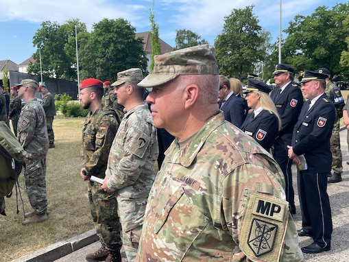 MPs stand together to preserve justice at celebration in Germany
