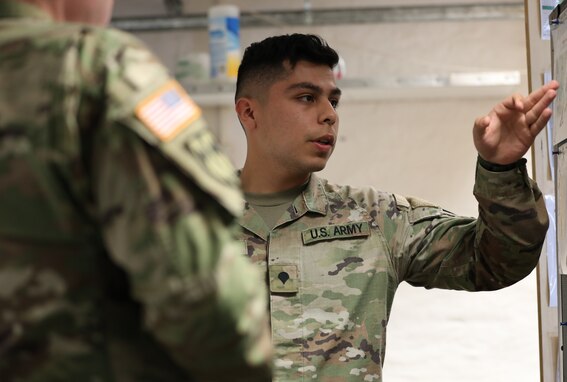 Army Reserve MPs Conduct CPX - DEFENDER 23