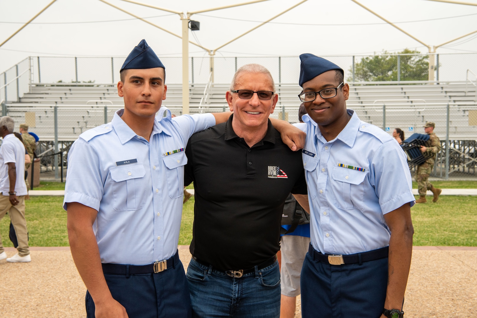 Chef Robert Irvine visits Joint Base San Antonio-Lackland