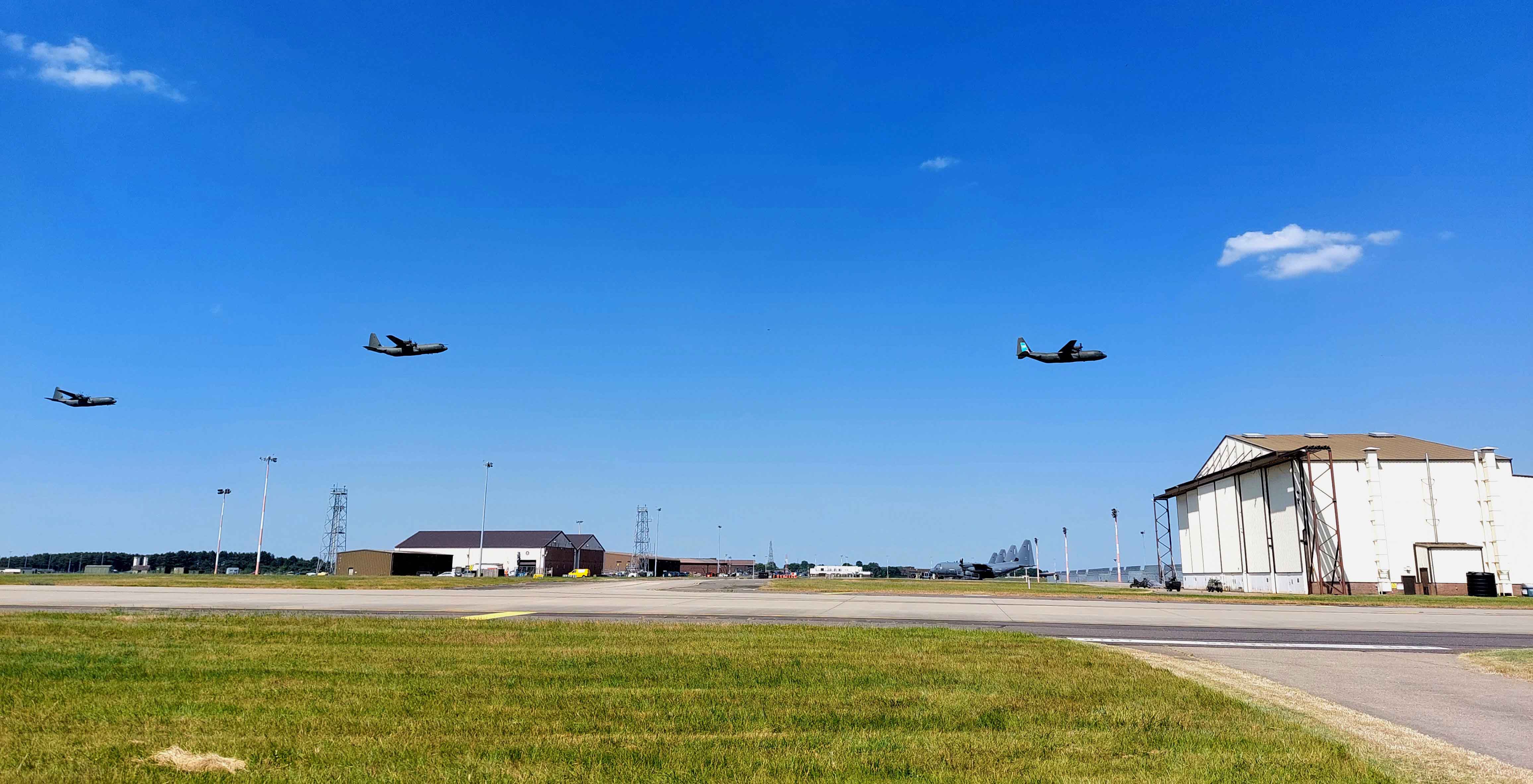 RAF retires C130J Hercules, conducts flyover > Royal Air Force