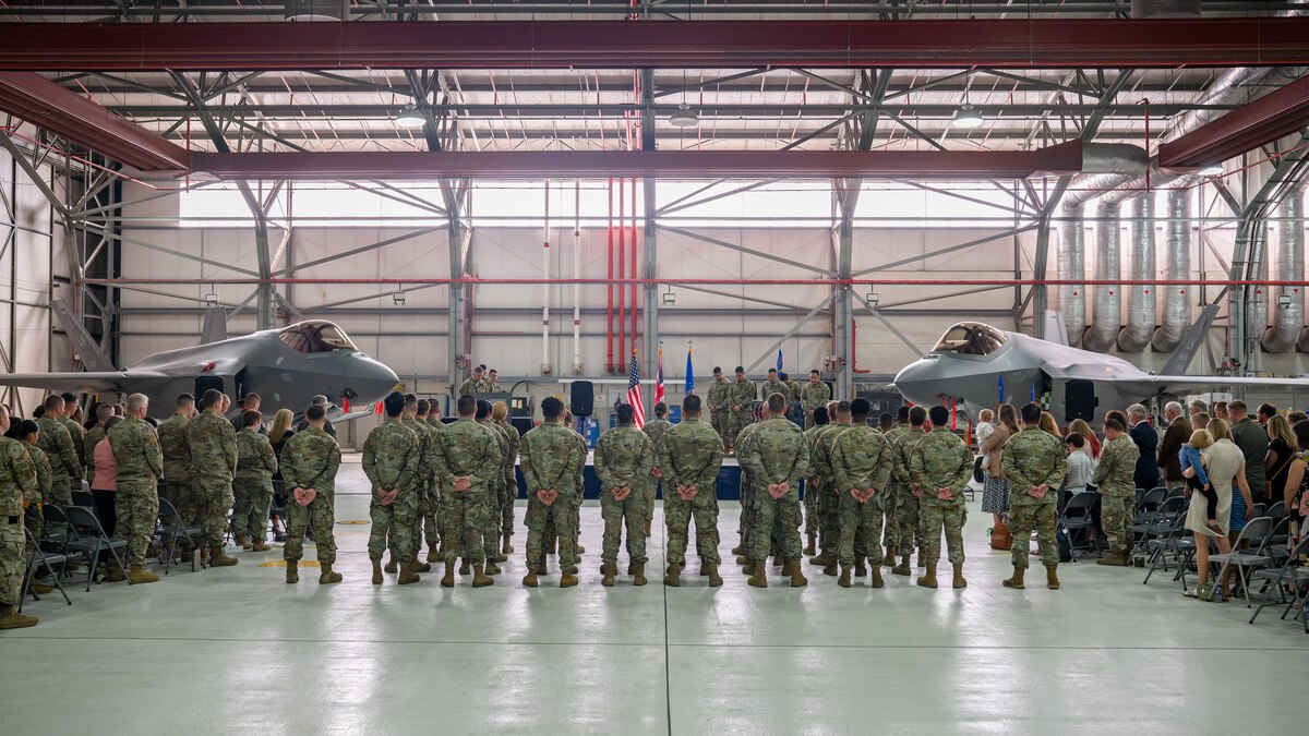 Liberty Wing activates first fifth-generation Fighter