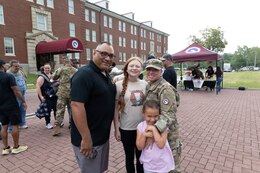 Army families reunite after a six-month long deployment
