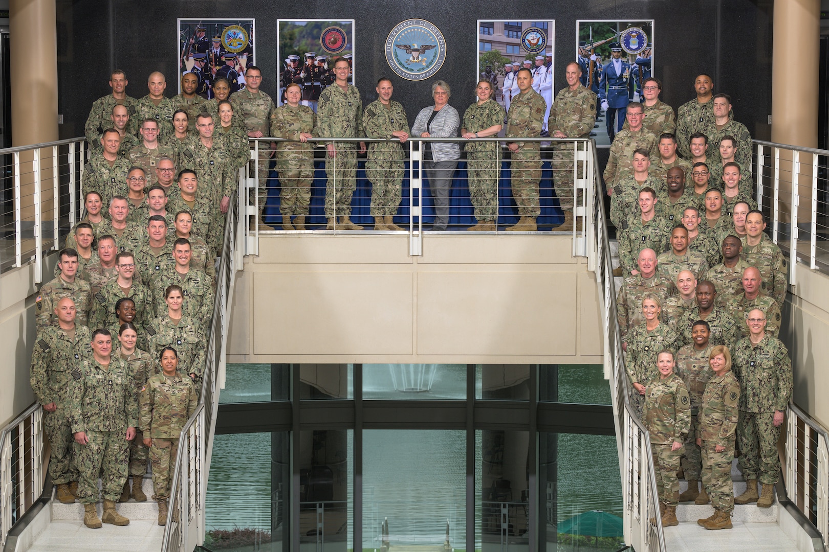Group photo of DLA Joint Reserve Force Leaders