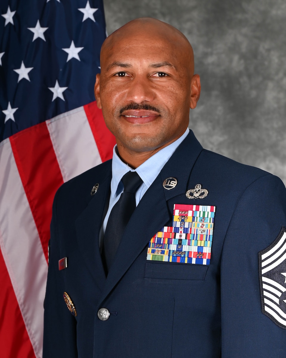 33rd FW Command Chief Master Sgt. Kelvin Hatcher