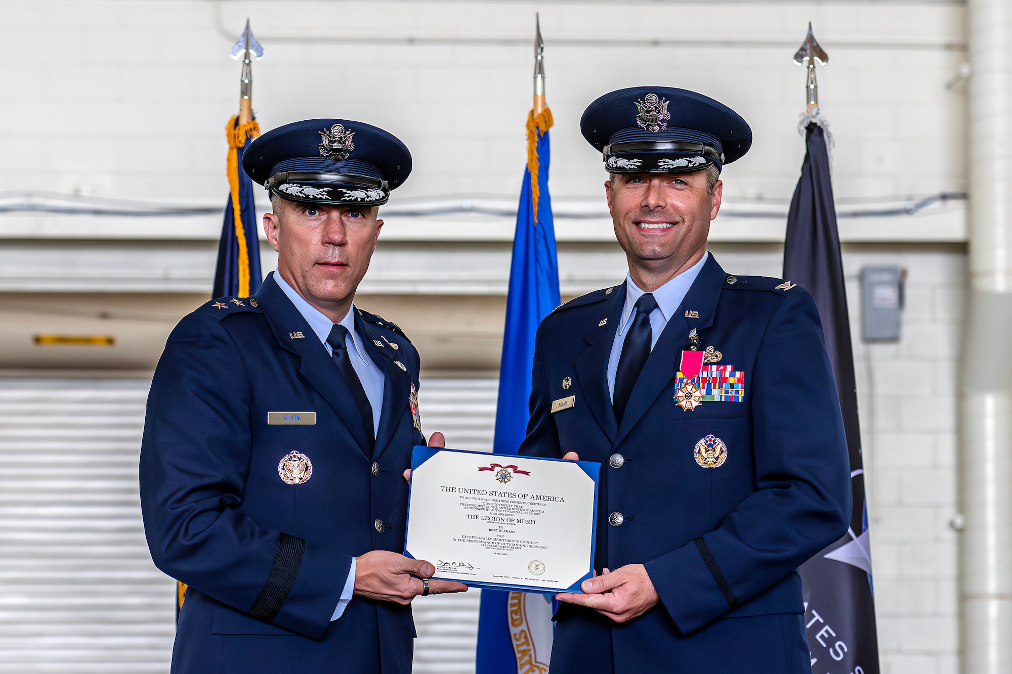 A photo of the 2023 JB MDL Change of Command ceremony