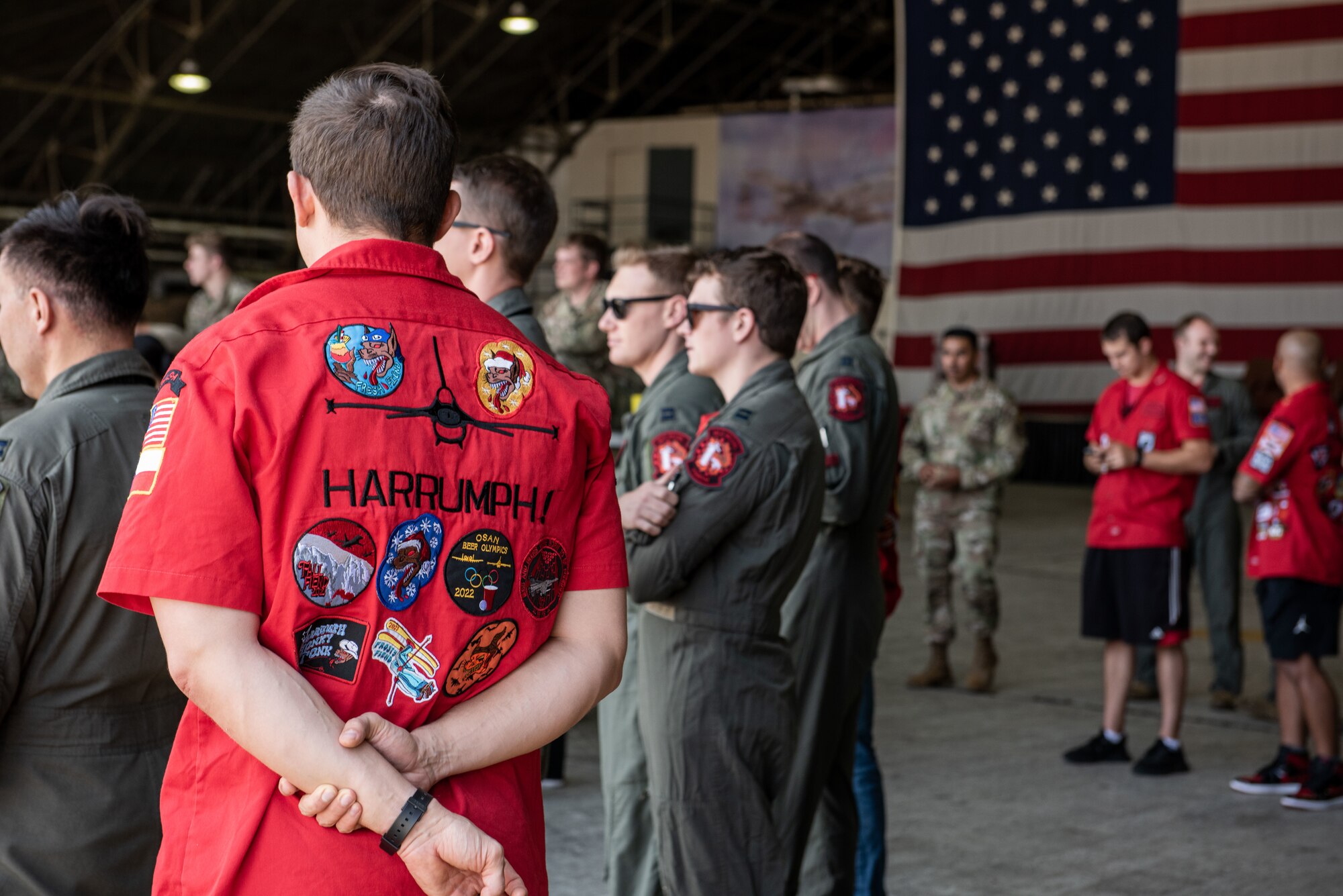 Airmen compete in a load crew competition