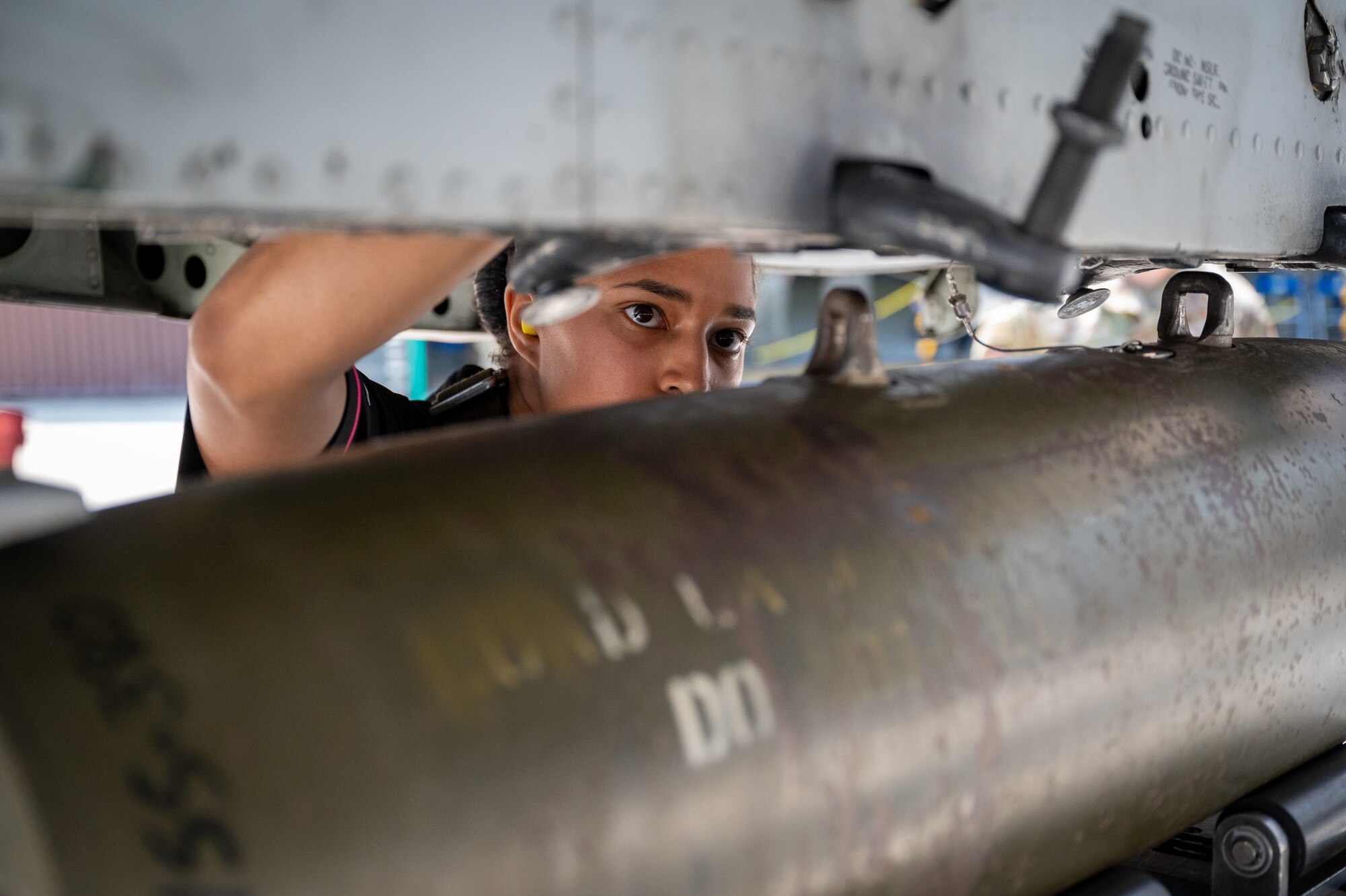 Airmen compete in a load crew competition