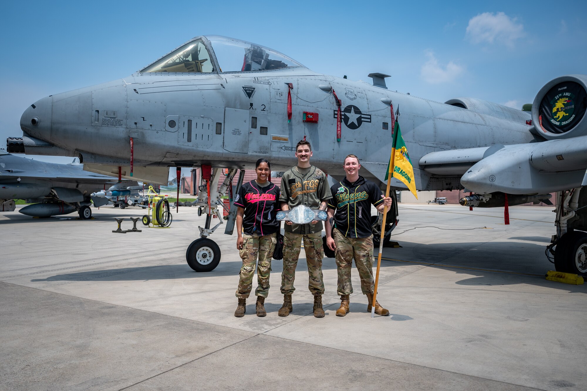 Airmen compete in a load crew competition