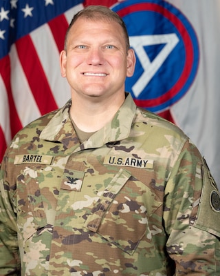 Colonel Jeremy A. Bartel, U.S. Army Central, chief of staff