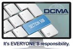 Graphic of a computer screen with a close-up of a keyboard. One of the keys says "Section 508" and the text across the bottom reads "It's EVERYONE'S responsibility."