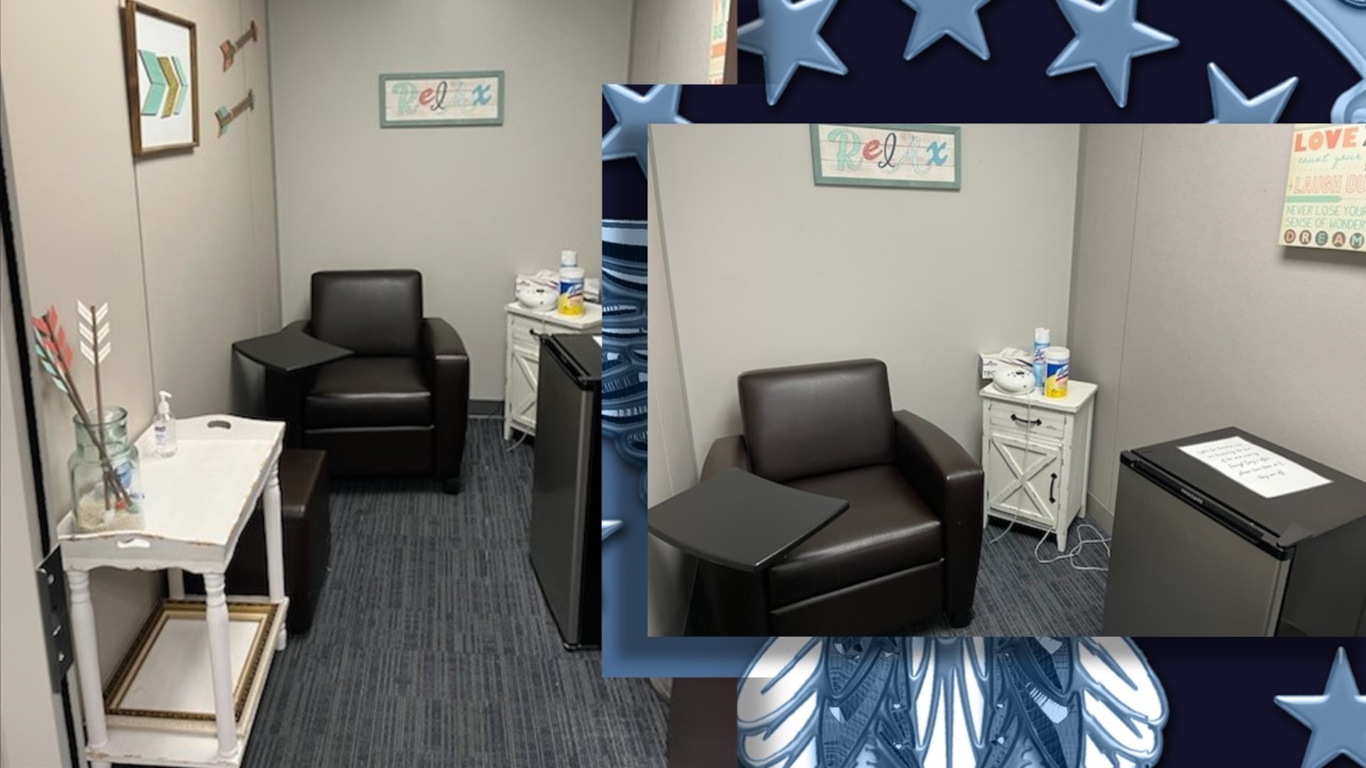 DLA Aviation at OKC lactation program supporting nursing mothers with dedicated space