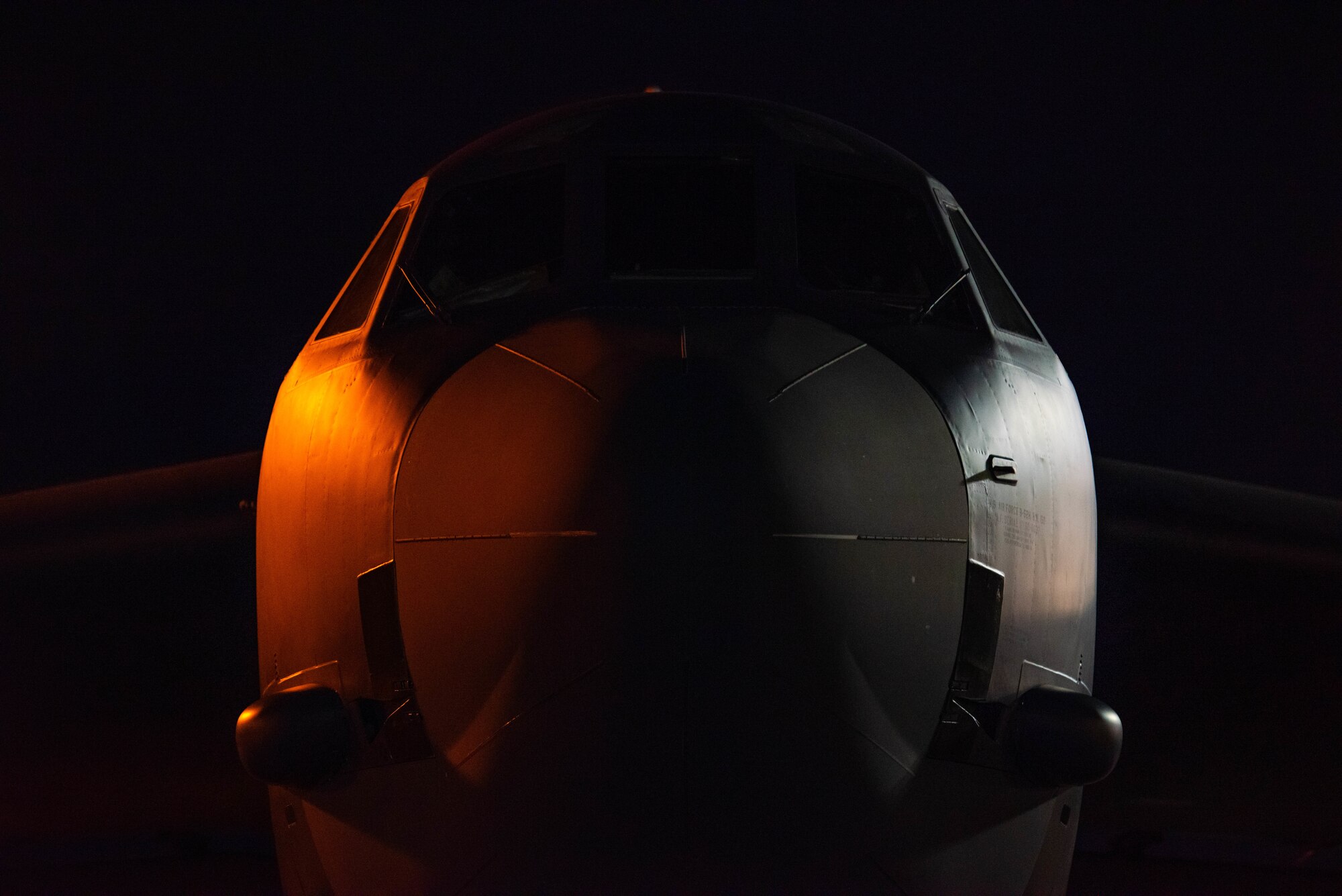 U.S. Air Force B-52H Stratofortresses assigned to the 23rd Bomb Squadron take off from the runway in support of a Bomber Task Force (BTF) mission at Minot Air Force Base, North Dakota, June 13, 2023. BTF missions provide integrated training opportunities with allies and validate readiness to respond to challenges around the globe. (U.S. Air Force photo by Airman 1st Class Kyle Wilson)