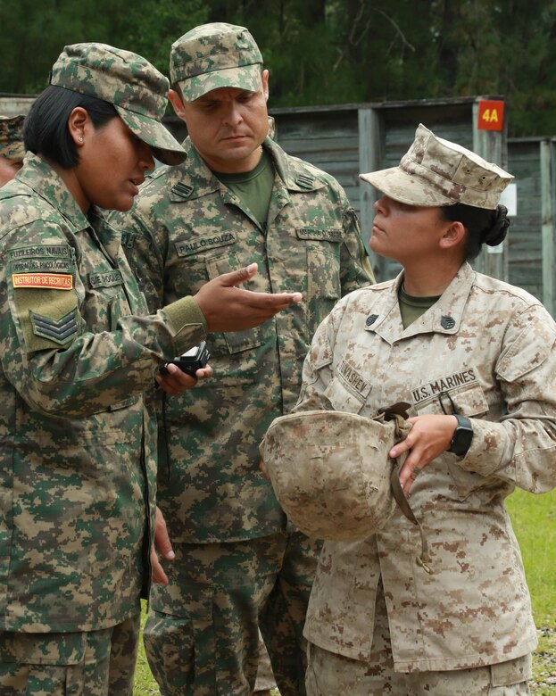 Brazilian Marine Corps Observes Gender Integration at MCRD Parris ...