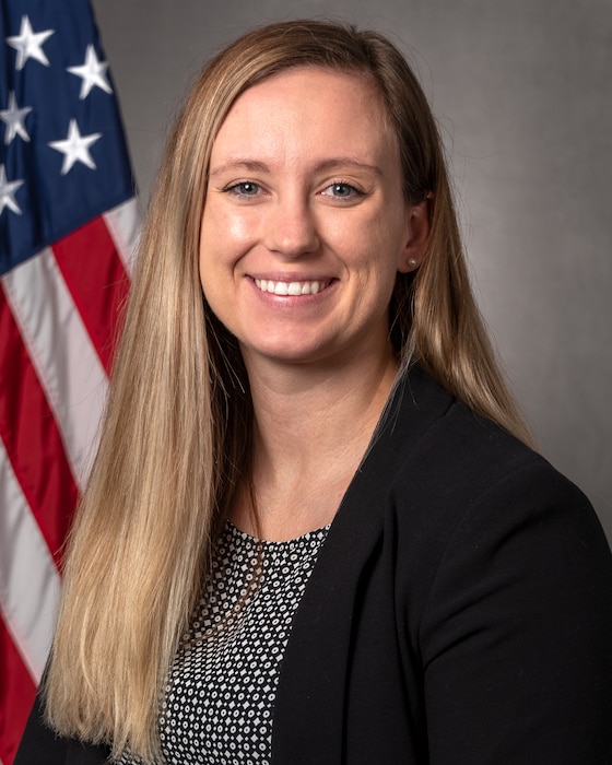 Woman posing for portrait.