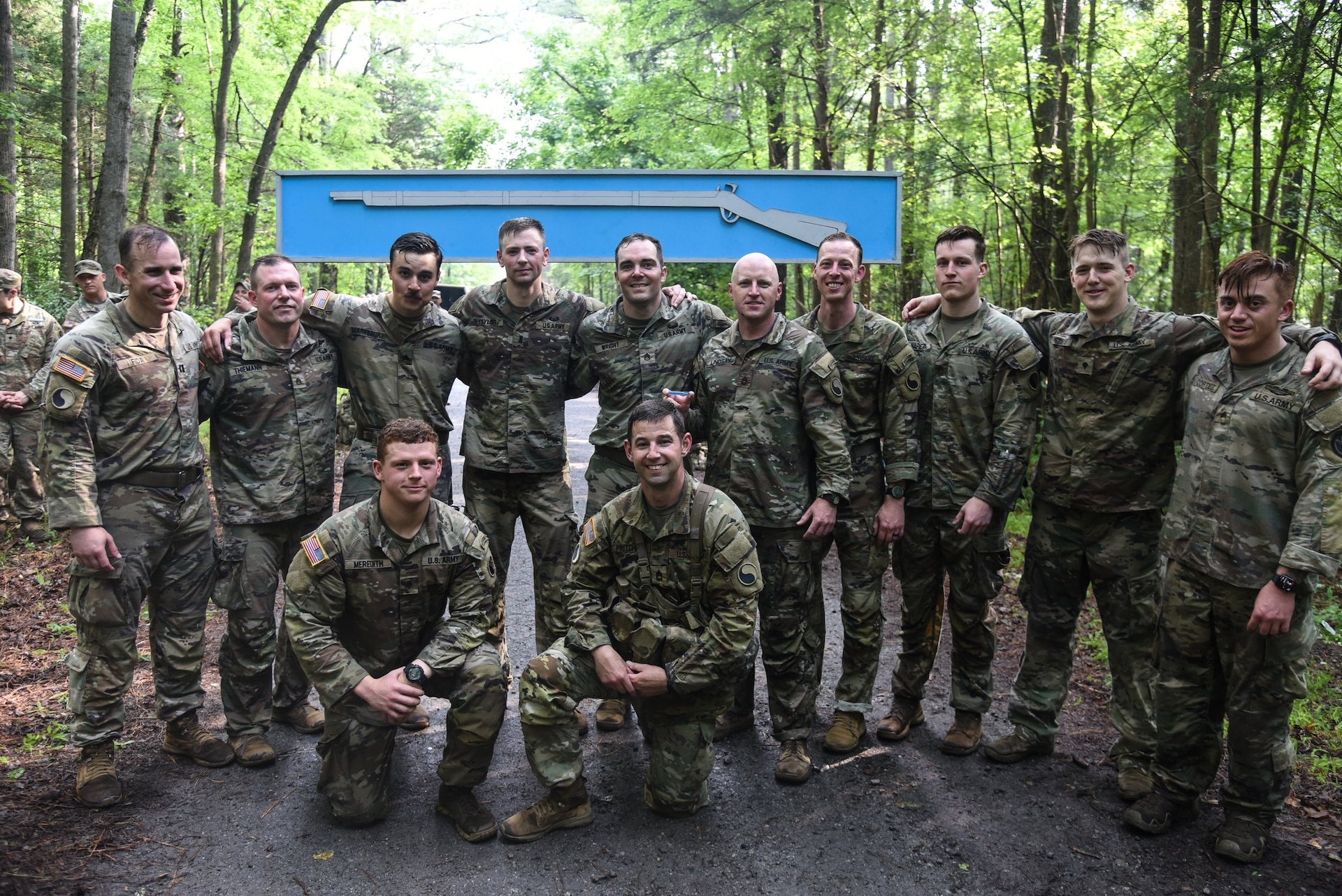 Testing including a physical fitness assessment, both day and night land navigation, three days of testing on more than 30 medical, weapons and patrol tasks, and finally, a 12-mile ruck march.