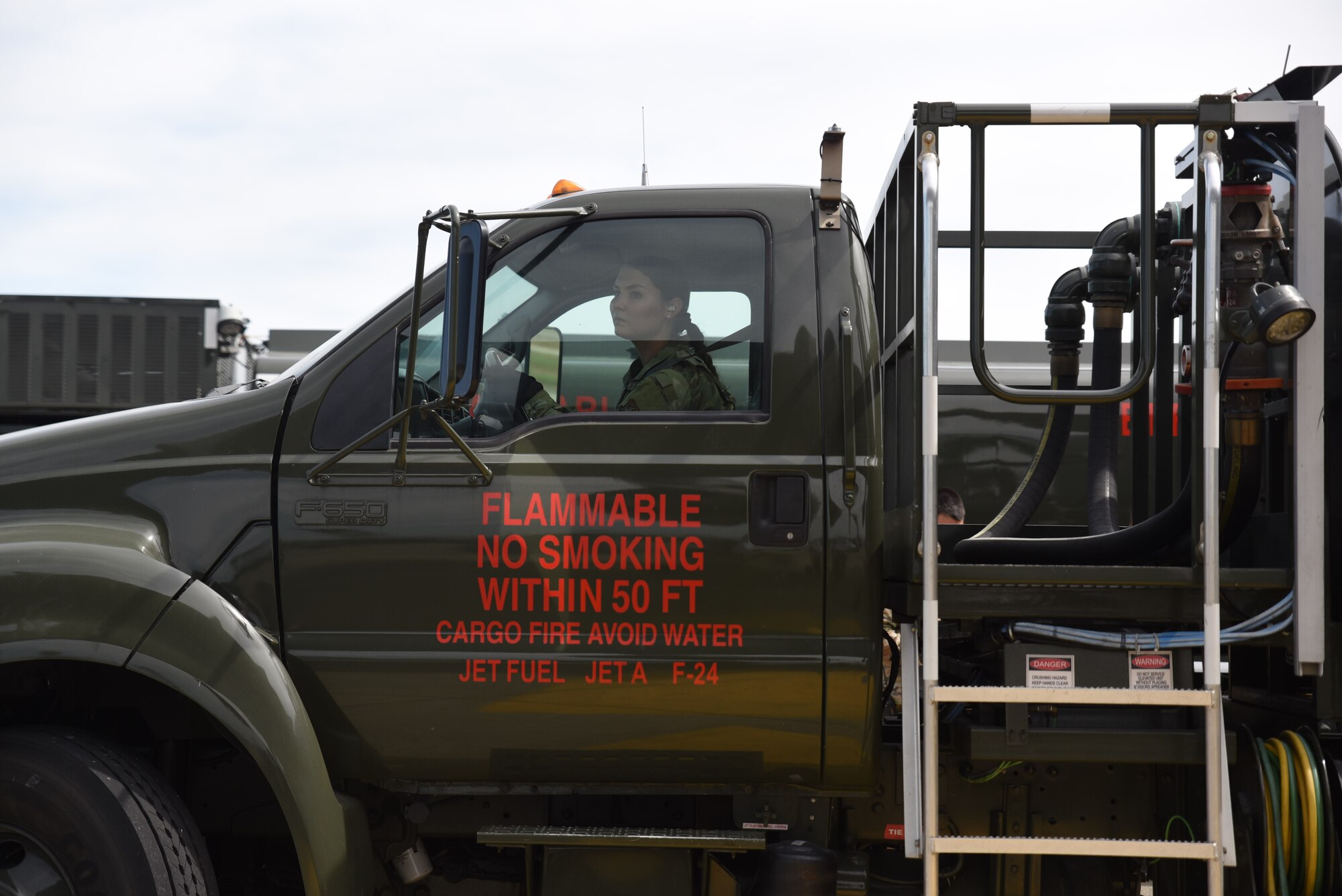 During this training, Soldiers with various battalions assigned to the 16th CAB were trained by Airmen with the 627th LRS on various methods of refueling aircraft, along with how to utilize Air Force equipment that they may encounter in and outside the joint environment. This training provides real-world knowledge and experiences to continue operations in the joint environment. (U.S. Air Force photos by Airman 1st Class Kylee Tyus)