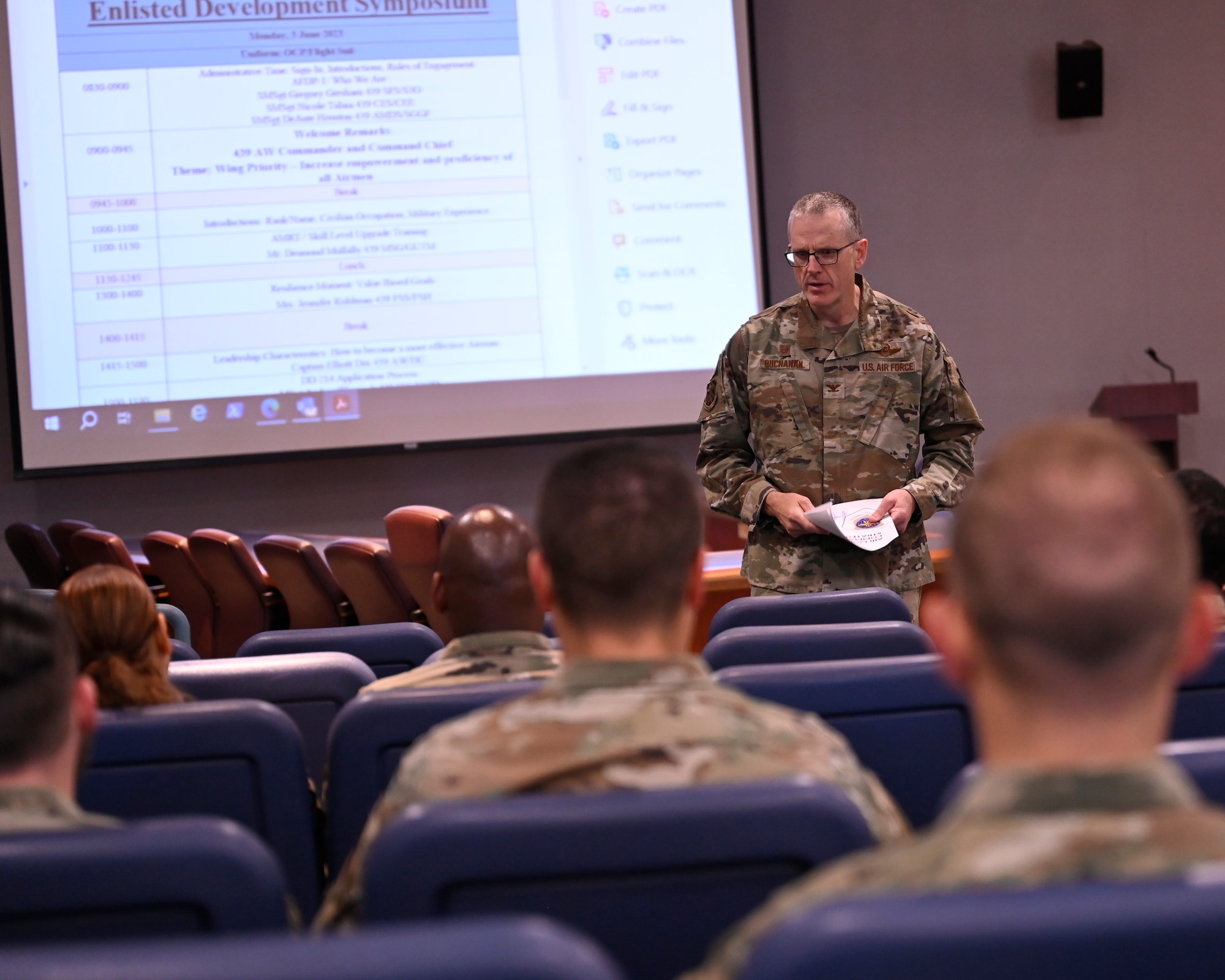 Annual Enlisted event focuses on Development