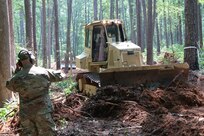 Engineers begin construction of new demo range at Fort Barfoot