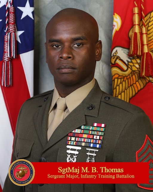 Sergeant Major Marvin B. Thomas > Training Command > Biography