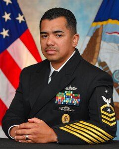 Senior Chief Ronnie Rojas