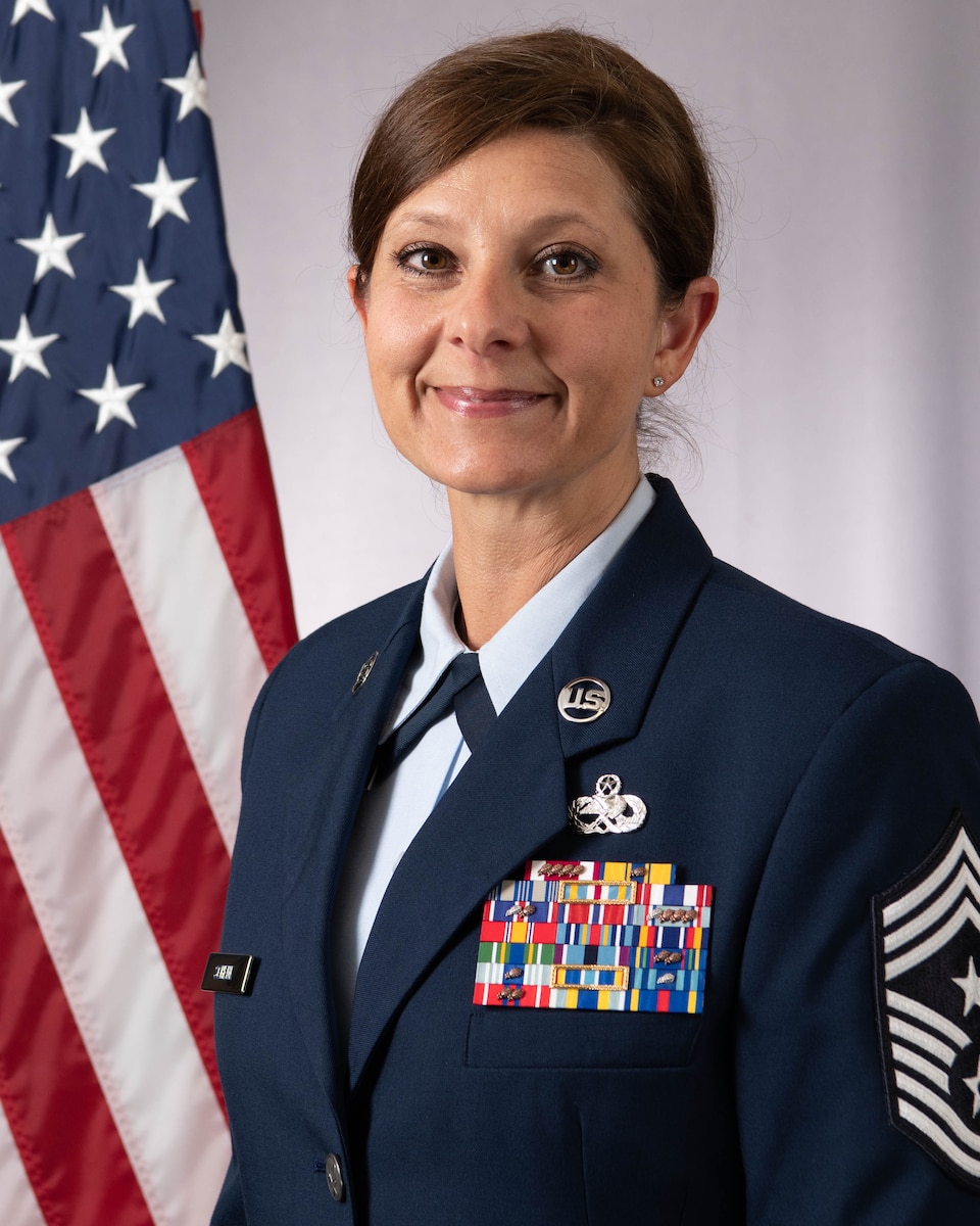 Bio photo for Chief Master Sgt. Valerie Schenk