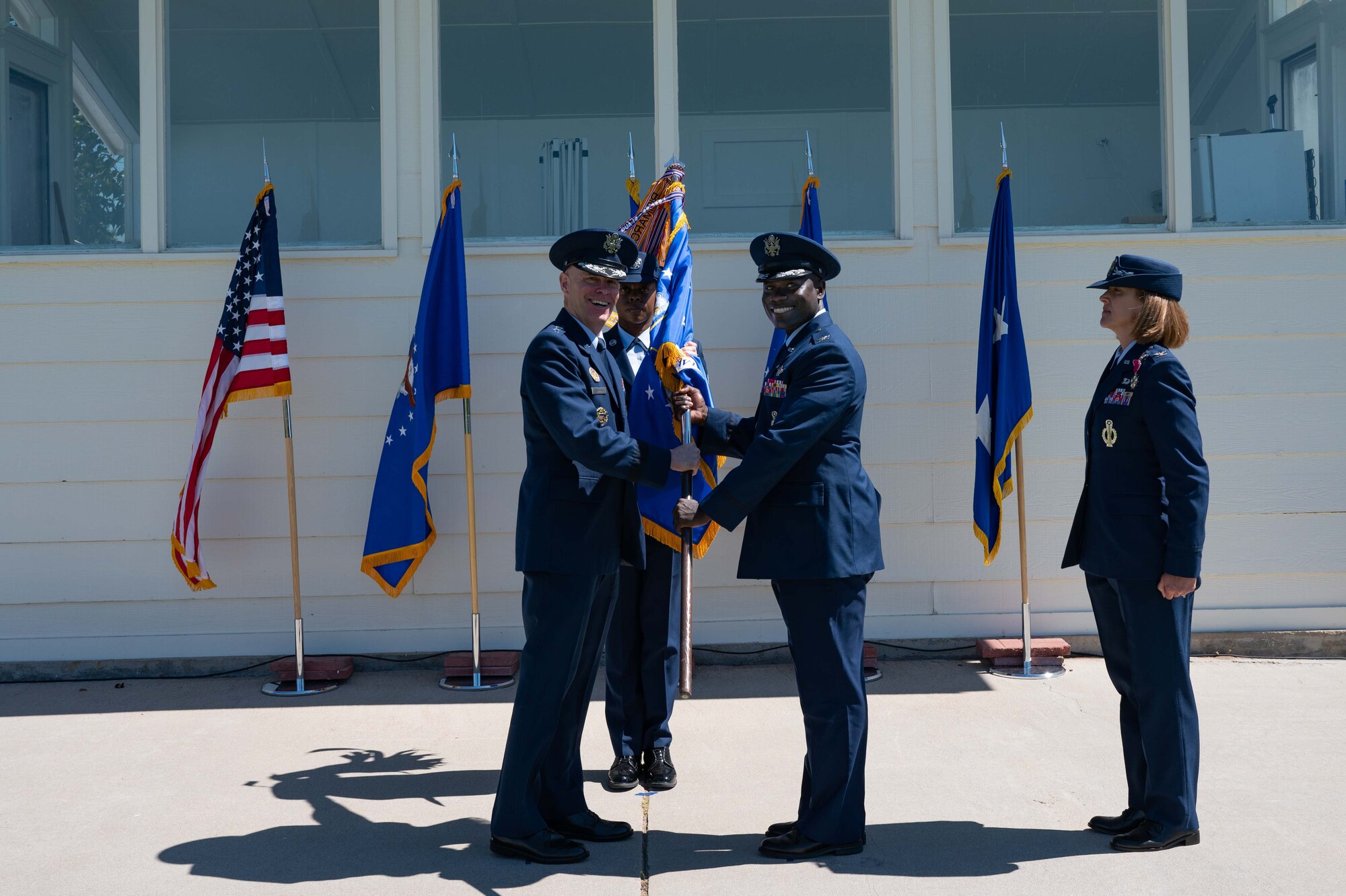 90th Missile Wing change of command.