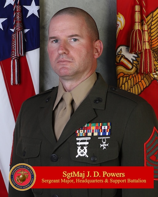 Sergeant Major Joseph D. Powers > School of Infantry - West > Biography