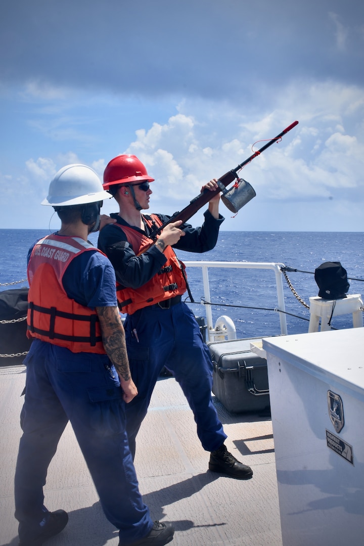 Serving partners in the Northern Mariana Islands and Guam, the USCGC Oliver Henry (WPC 1140) crew returned to Guam in time for Father's Day, completing a patrol from June 12 to 18 in the Mariana Islands. During the patrol, the Oliver Henry crew dedicated efforts to serve neighbors in the Commonwealth of the Northern Mariana Islands (CNMI) and Guam while actively countering potential illegal maritime activity and standing ready to respond rapidly to any at-sea emergencies.