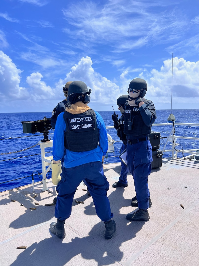 Serving partners in the Northern Mariana Islands and Guam, the USCGC Oliver Henry (WPC 1140) crew returned to Guam in time for Father's Day, completing a patrol from June 12 to 18 in the Mariana Islands. During the patrol, the Oliver Henry crew dedicated efforts to serve neighbors in the Commonwealth of the Northern Mariana Islands (CNMI) and Guam while actively countering potential illegal maritime activity and standing ready to respond rapidly to any at-sea emergencies.