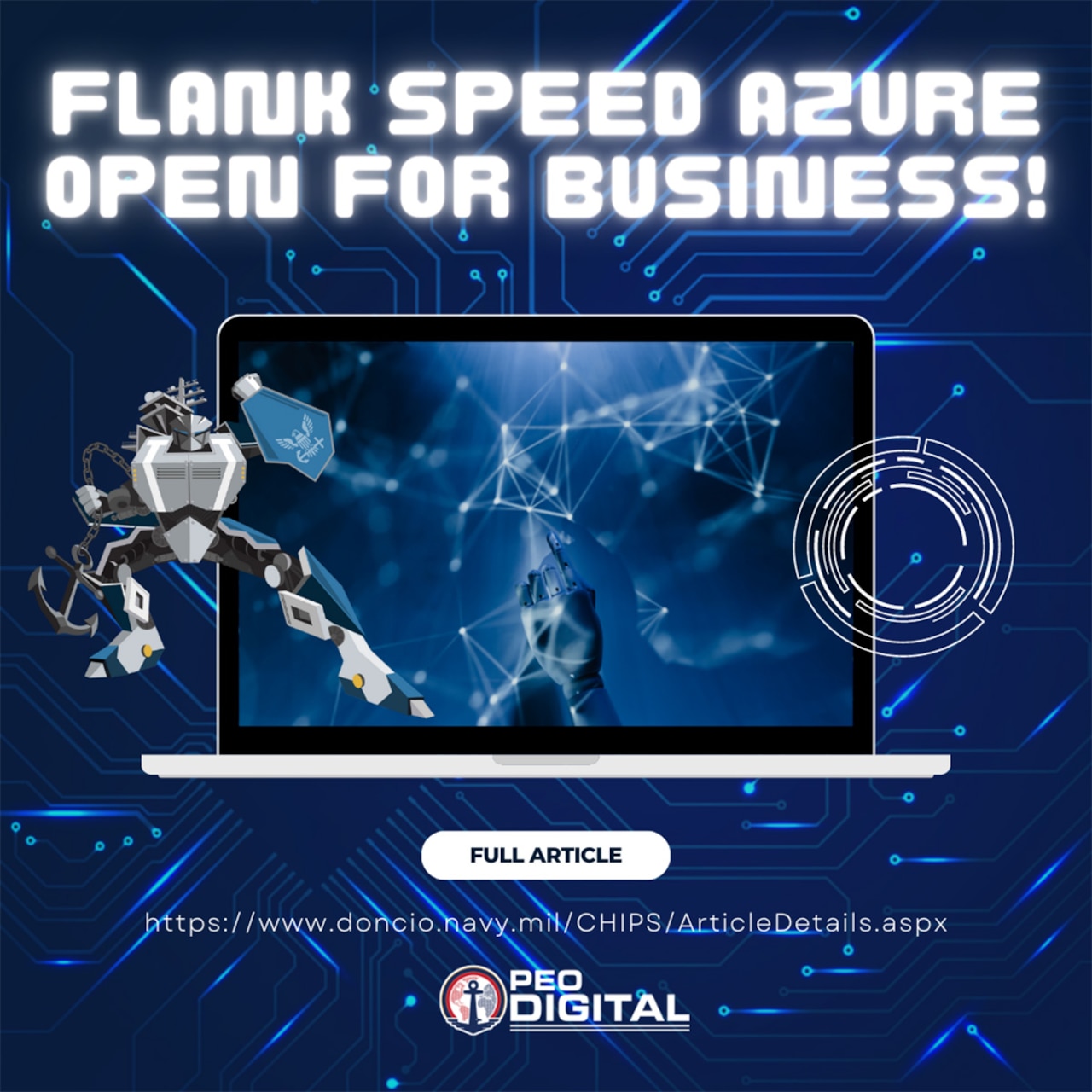 Department of the Navy opens Flank Speed Azure for business > Program ...